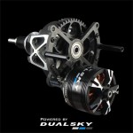 Dualsky Crs3000 Twin-Propeller Power System F3a Remote Control Contra-Axis Aerobatic Aircraft
